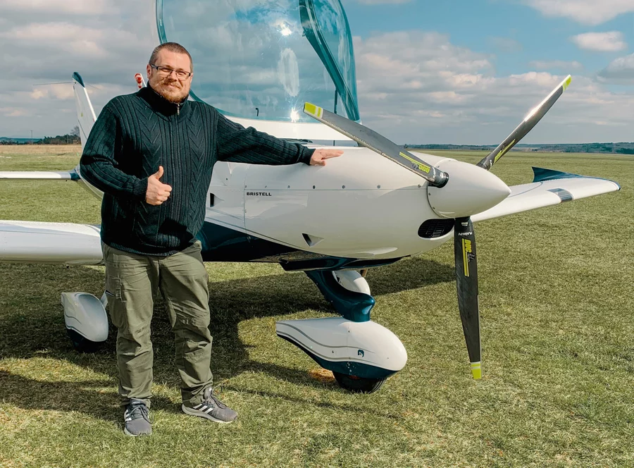 Pilotem letadla na zkoušku